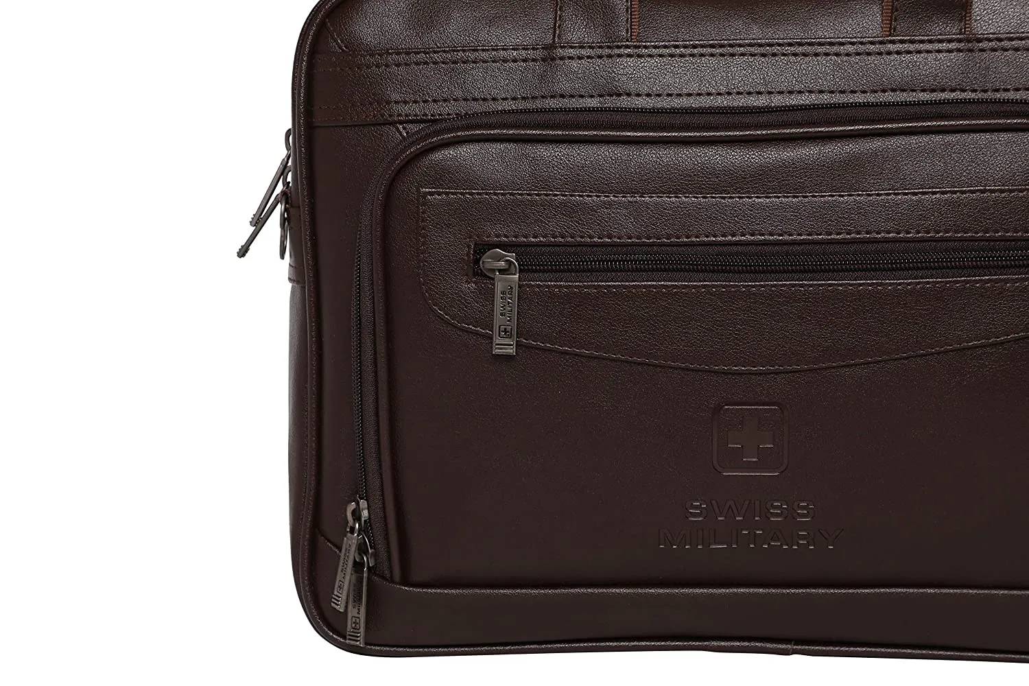 Premium Leatherette Laptop Sling Bag