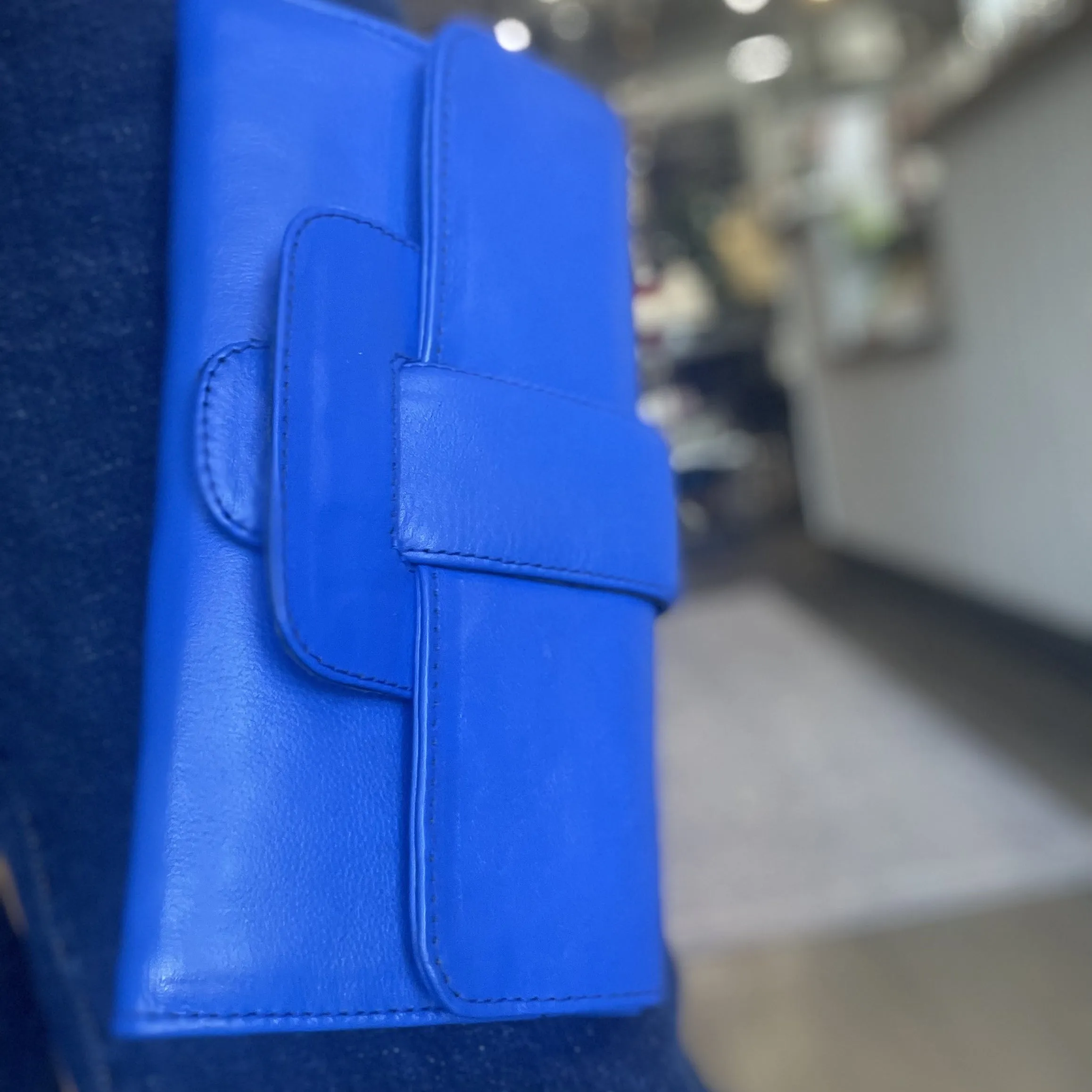 Presence Wallet/Clutch, Blue