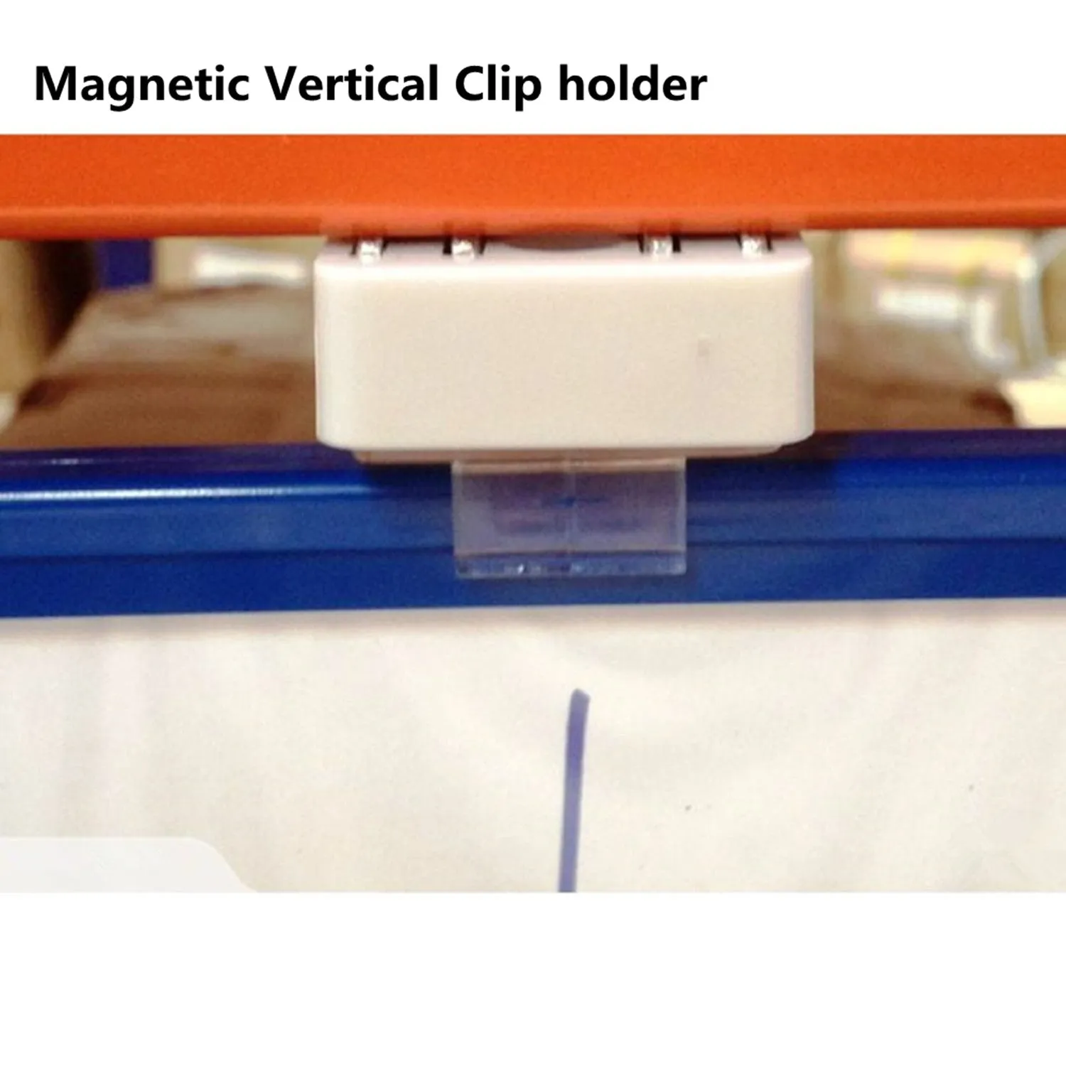 Price Sign Set A3 Size - 1 Poster Frames Blue, 1 Magnetic Clip 1 PVC insert
