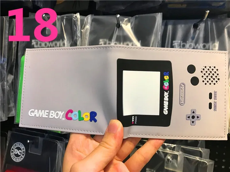 PS4 Game Controller Wallet - Compact PU Leather Design