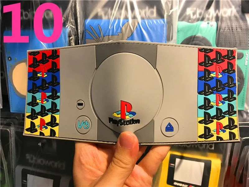 PS4 Game Controller Wallet - Compact PU Leather Design