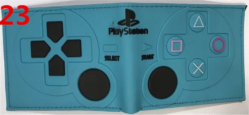 PS4 Game Controller Wallet - Compact PU Leather Design