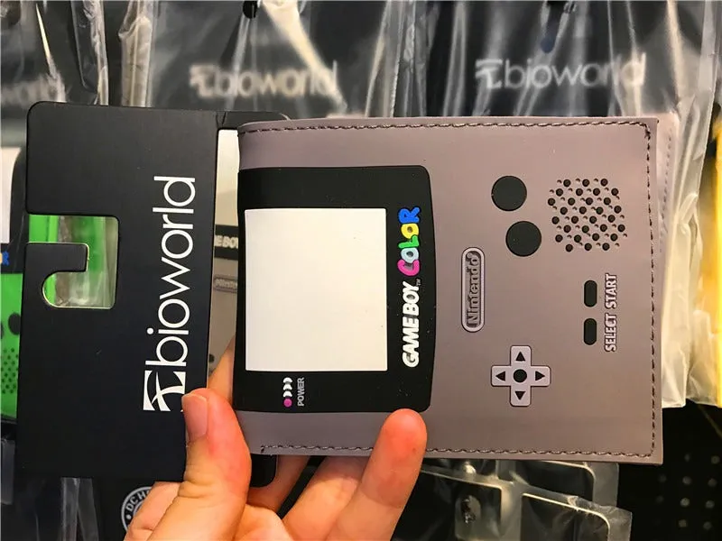 PS4 Game Controller Wallet - Compact PU Leather Design