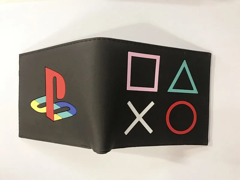 PS4 Game Controller Wallet - Compact PU Leather Design