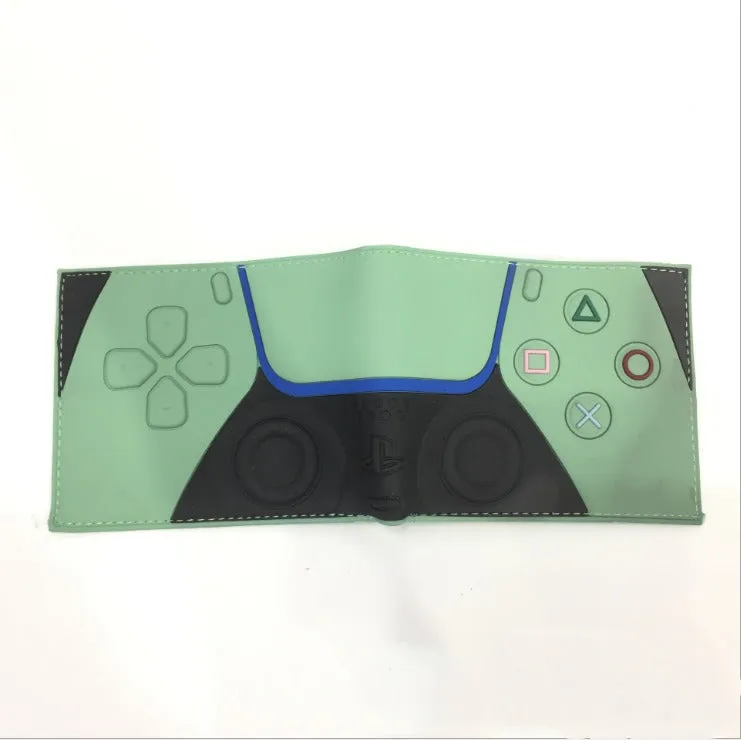 PS4 Game Controller Wallet - Compact PU Leather Design