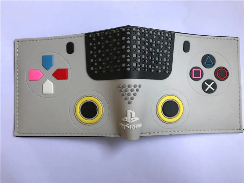 PS4 Game Controller Wallet - Compact PU Leather Design