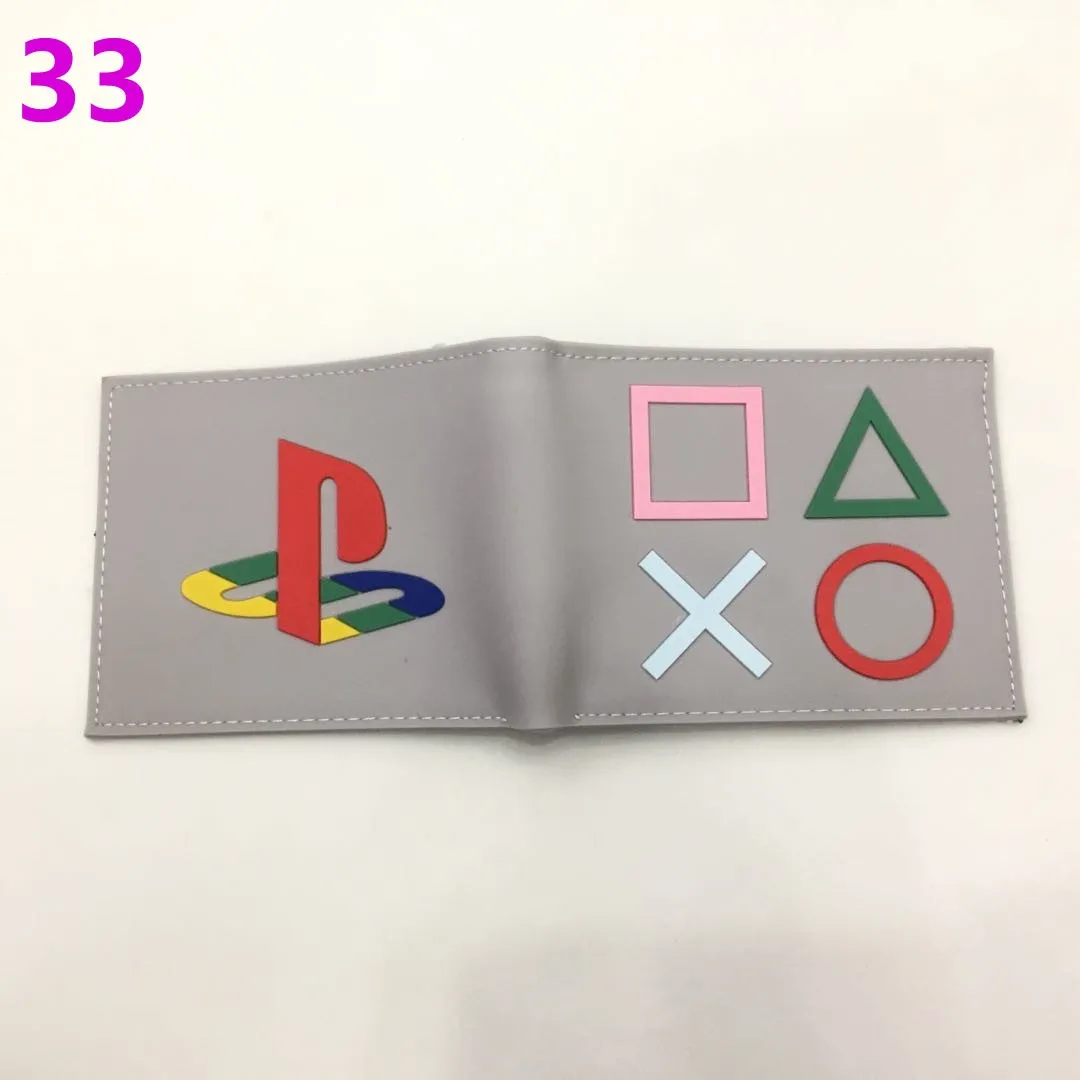 PS4 Game Controller Wallet - Compact PU Leather Design