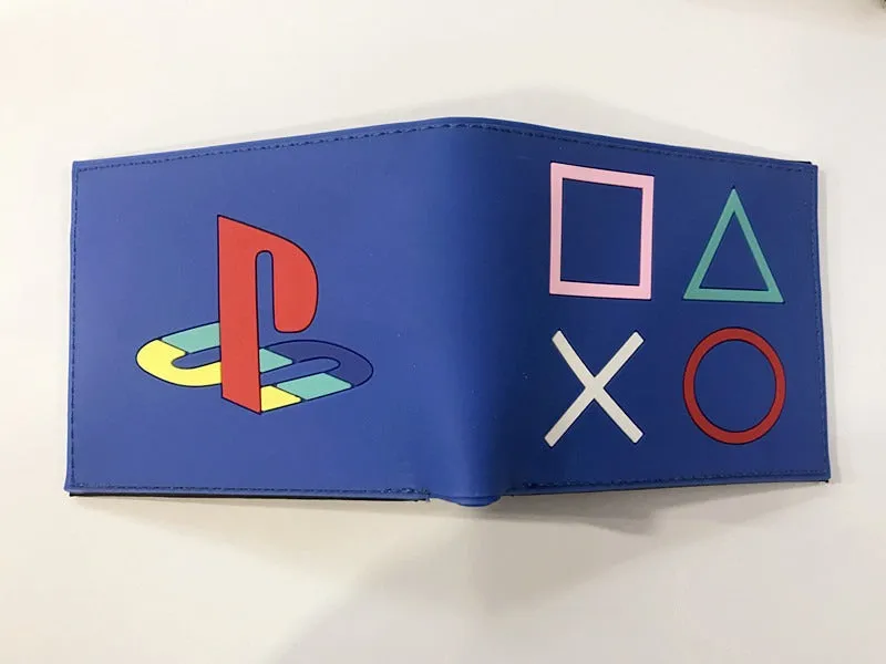 PS4 Game Controller Wallet - Compact PU Leather Design