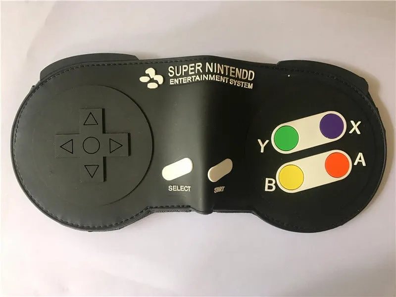 PS4 Game Controller Wallet - Compact PU Leather Design