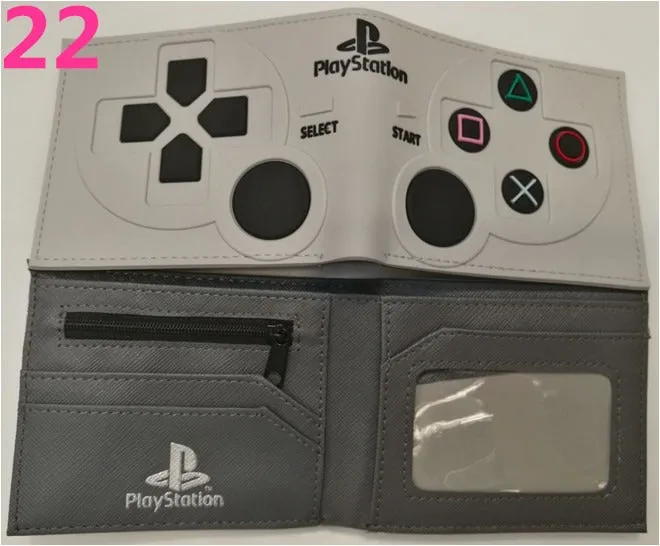 PS4 Game Controller Wallet - Compact PU Leather Design
