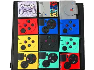 PS4 Game Controller Wallet - Compact PU Leather Design