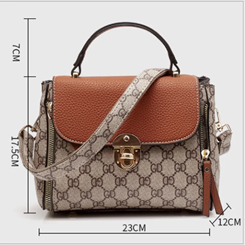 PU Fashion Portable Messenger Bag