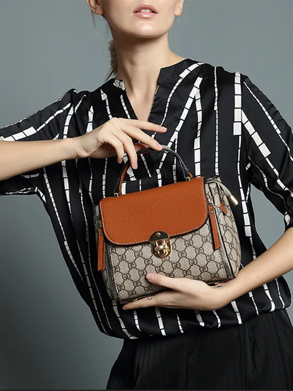 PU Fashion Portable Messenger Bag