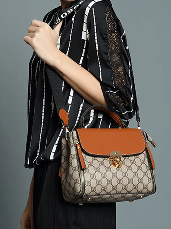 PU Fashion Portable Messenger Bag