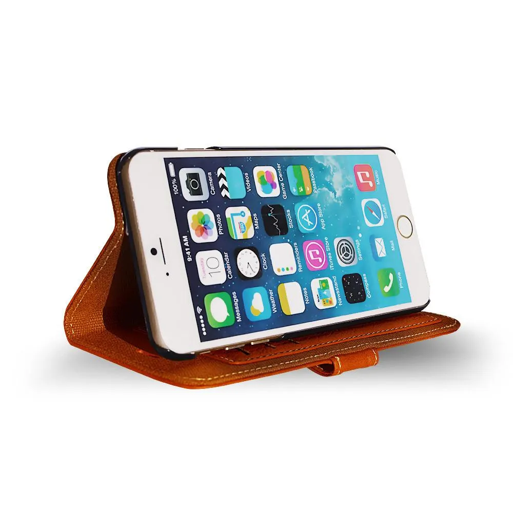 "Classic" iPhone 6s / iPhone 6 Case Handmade Wallet Case