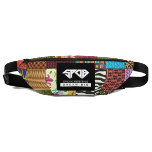 "SPDB" Patchwork Fanny Pack
