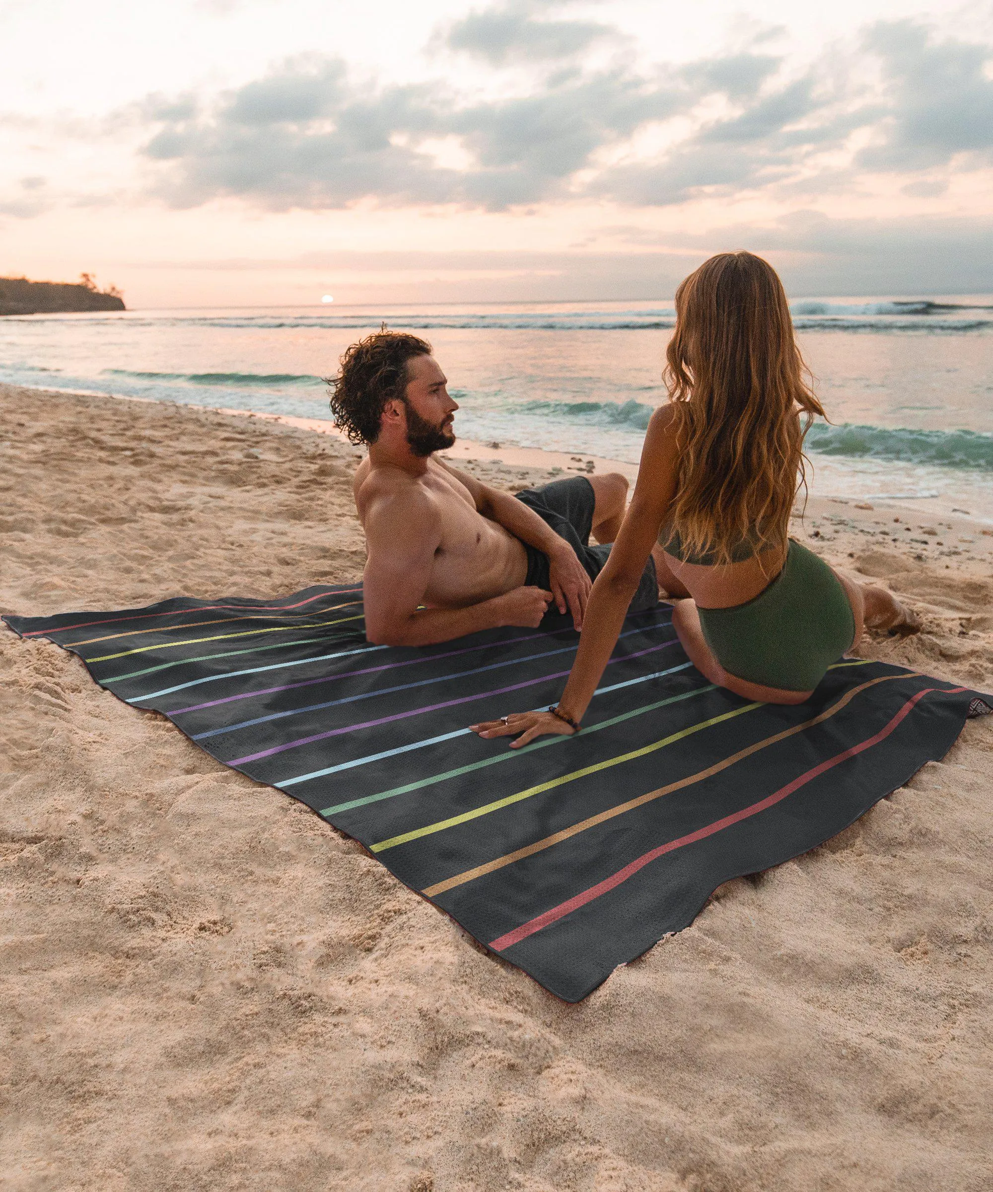 Rainbow Road - Towel for Two