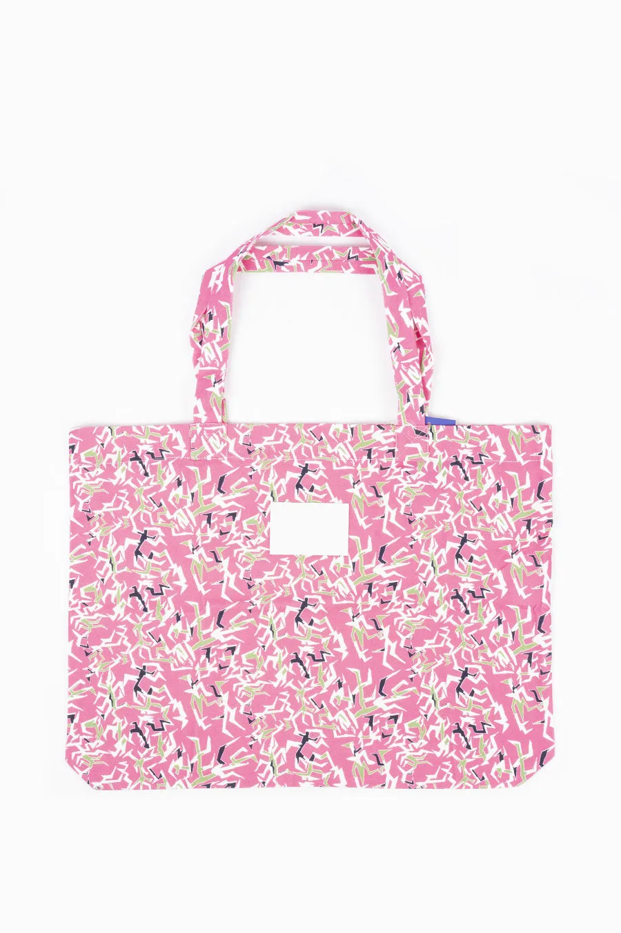 RASSVET WORKWEAR FLORAL TOTE PINK