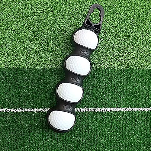 RE Goods Golf Ball Holder | Golf Ball Hanger for 4 Balls