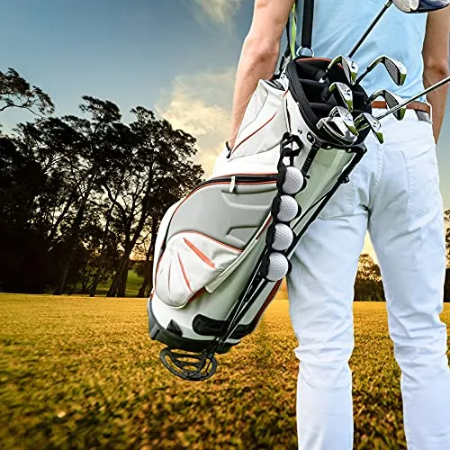 RE Goods Golf Ball Holder | Golf Ball Hanger for 4 Balls