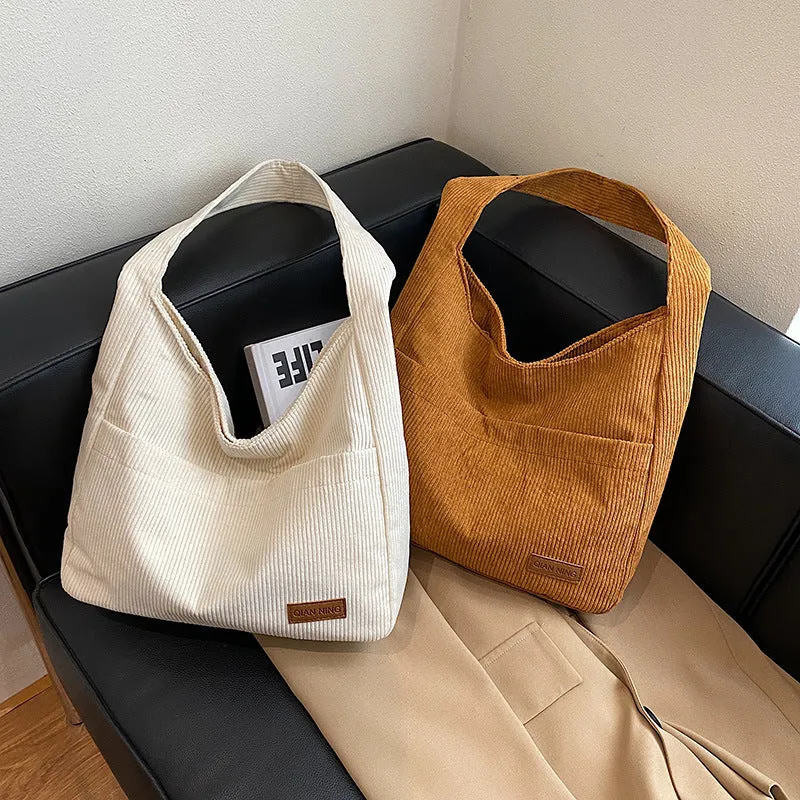 REALAIOTPopular large-capacity tote bag women's  spring new trendy fashion casual shoulder bag underarm bag