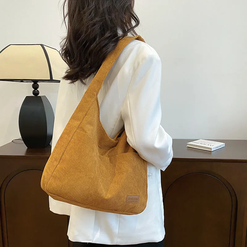REALAIOTPopular large-capacity tote bag women's  spring new trendy fashion casual shoulder bag underarm bag