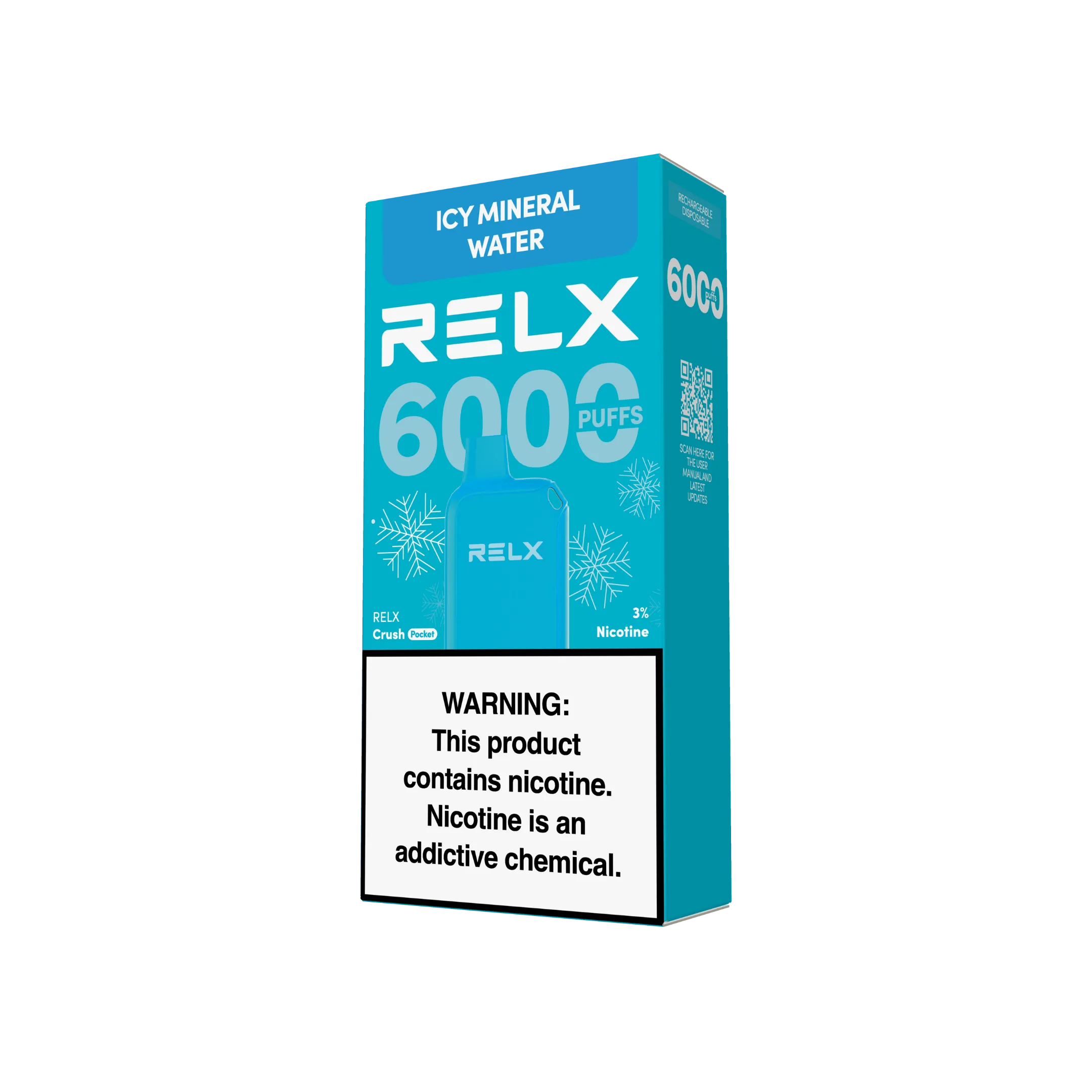 RELX Crush Pocket 6000 Icy Mineral Water