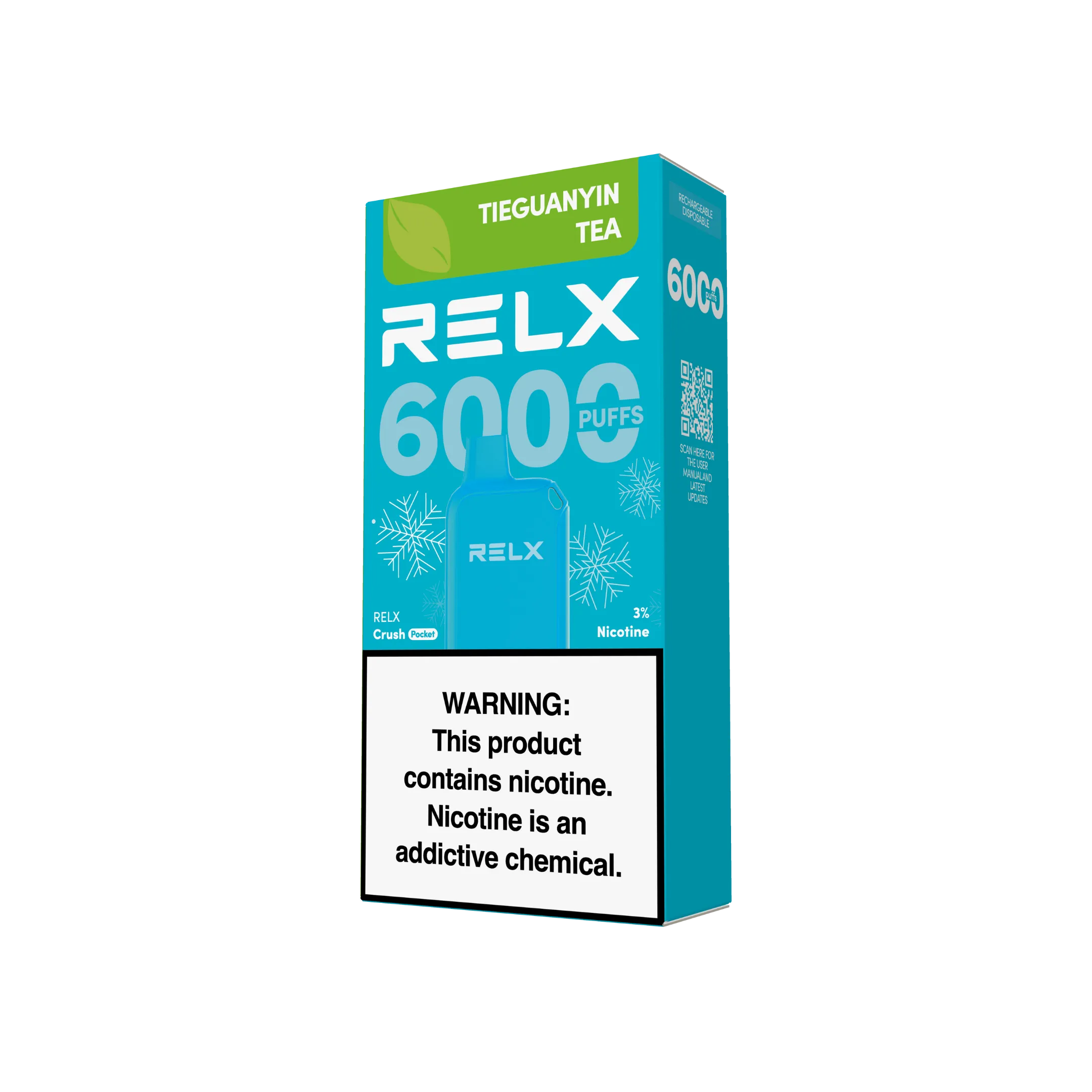 RELX Crush Pocket 6000 TieGuanYin Tea