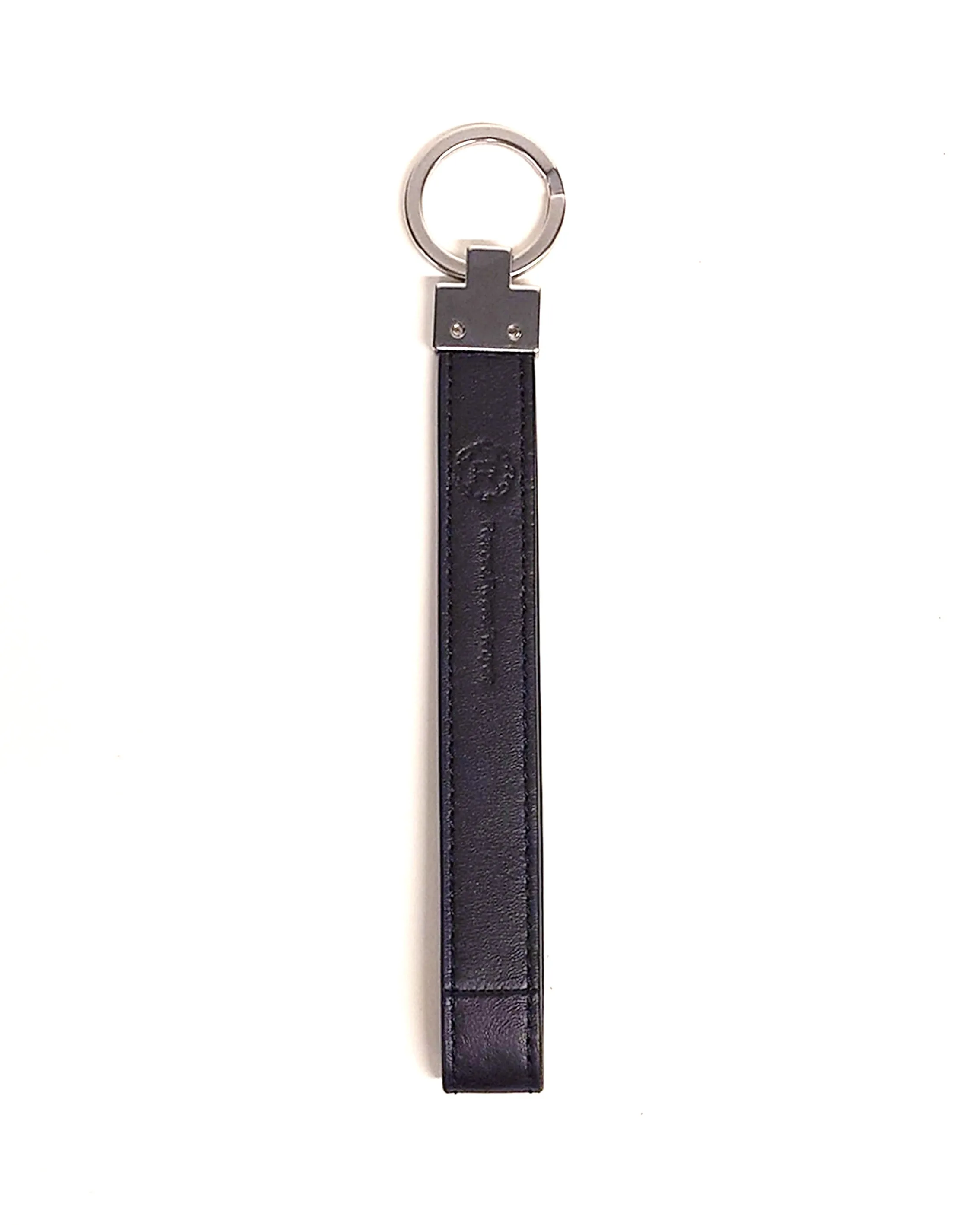 Rescued Leather Keychain