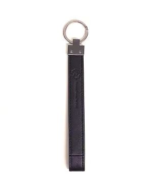 Rescued Leather Keychain
