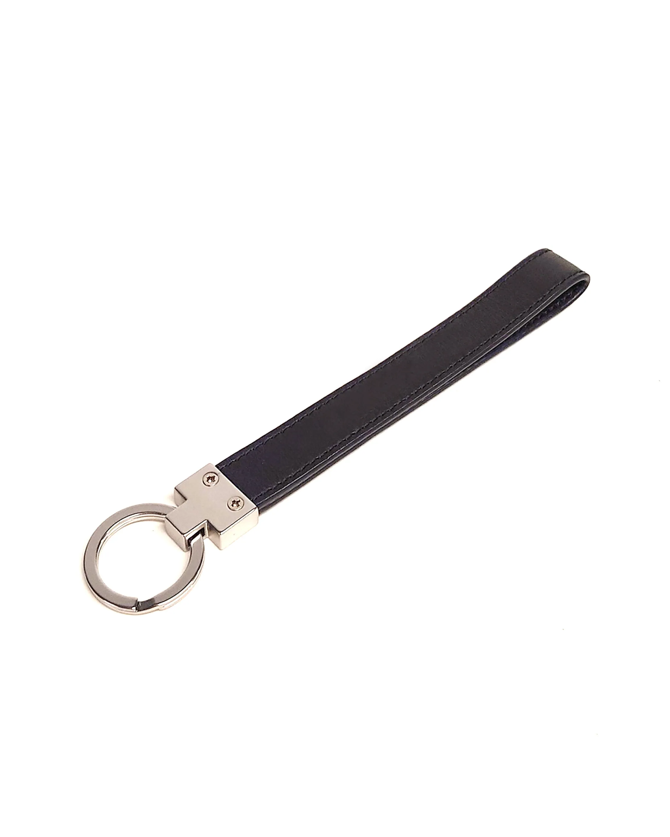 Rescued Leather Keychain