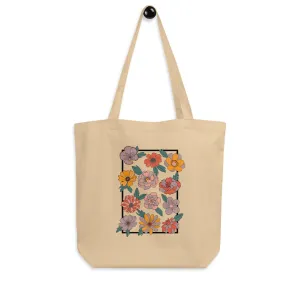 Retro Bloom - Eco Tote Bag