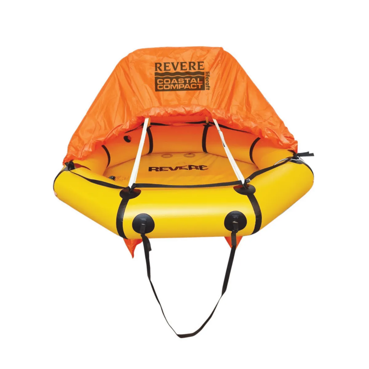 Revere Coastal Compact Life Raft, 2-6 Person, Valise Bag