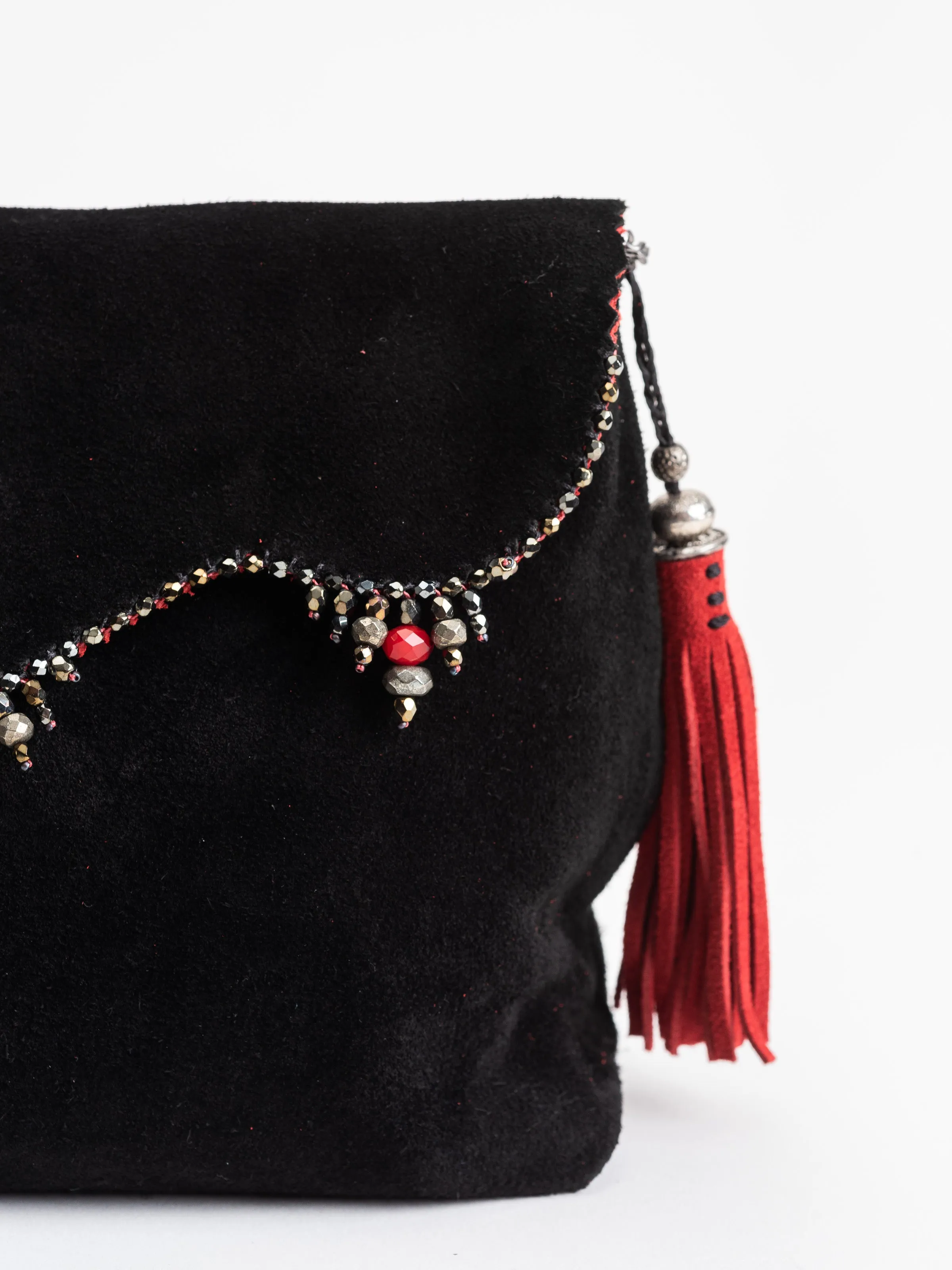 reversible clutch - red/black