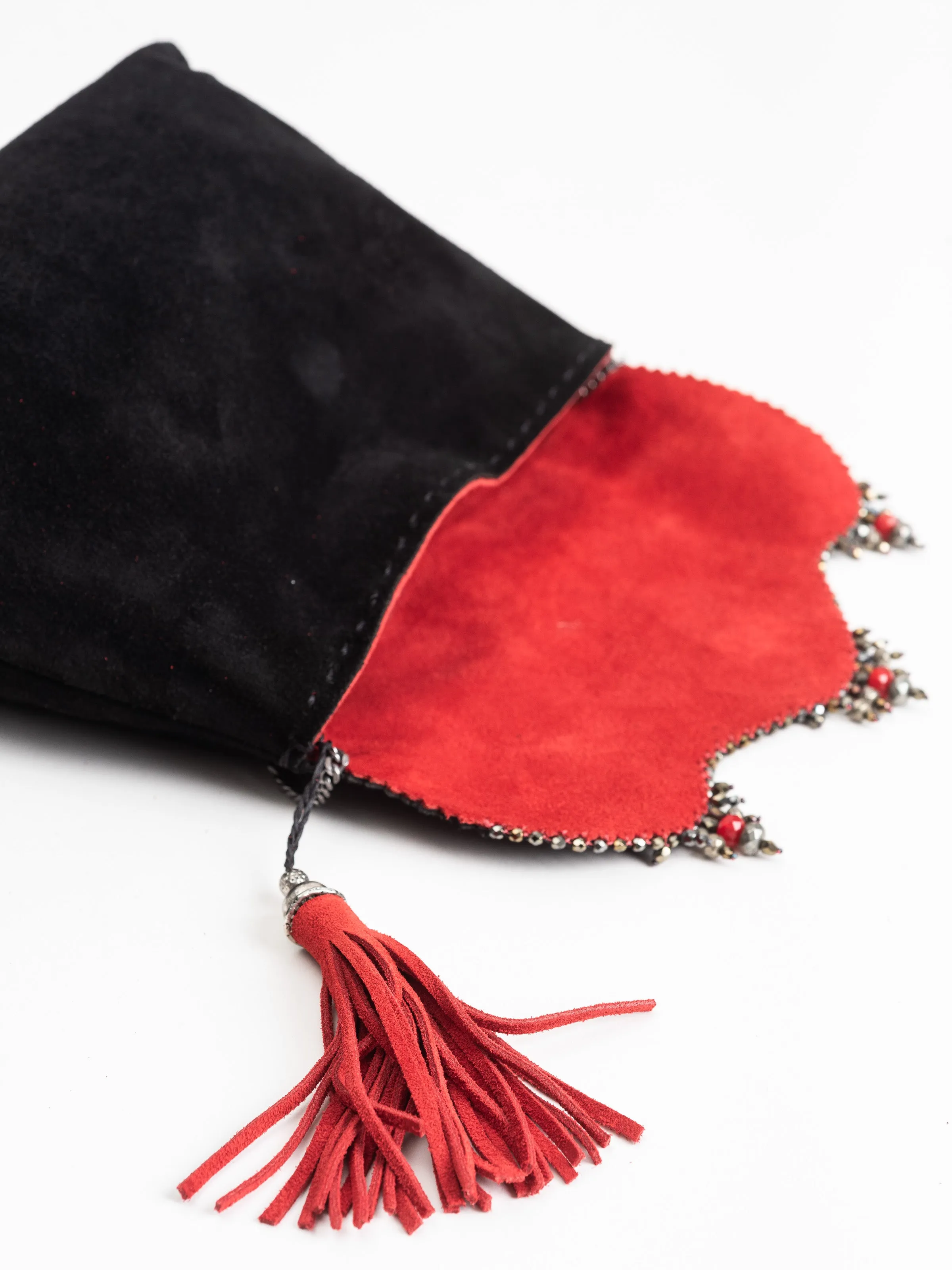 reversible clutch - red/black