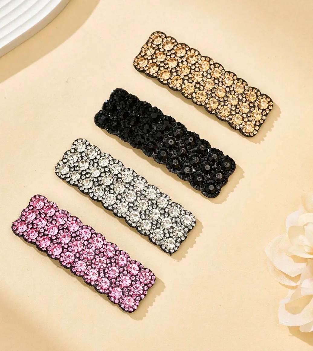 Rhinestone Snap Clip