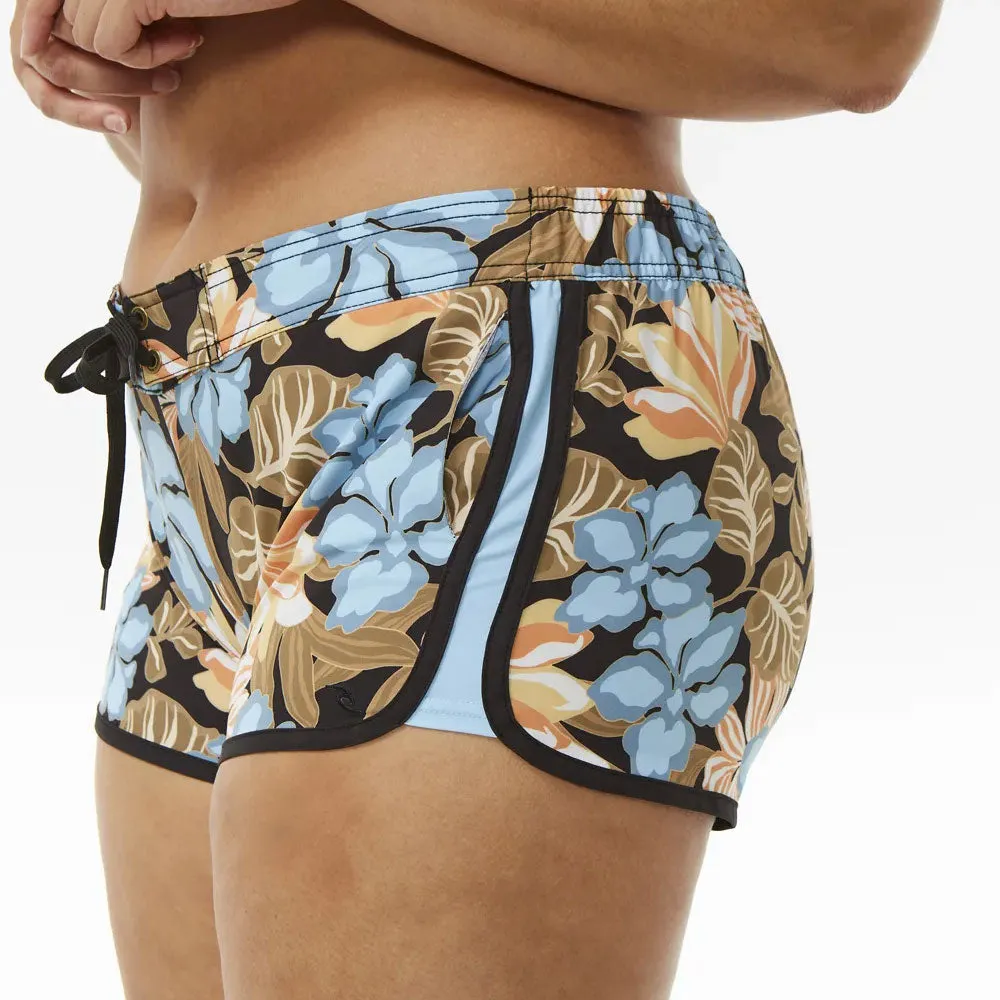 Rip Curl Womens Follow The Sun 3 Boardshorts - Dusty Blue