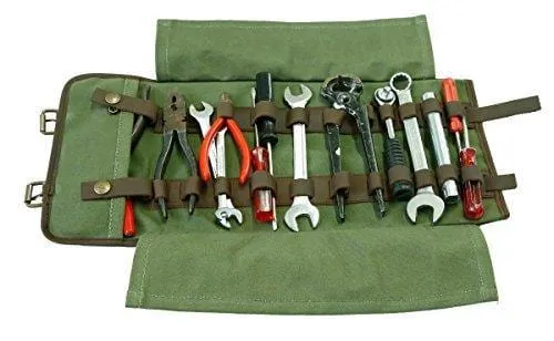 Roll up tool bag