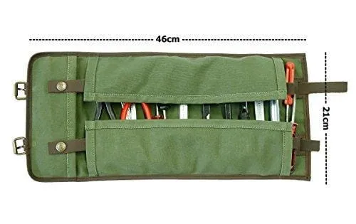 Roll up tool bag