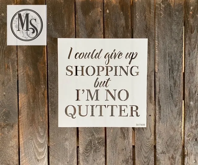 S0790 Tote Bag Sayings - Shopping Theme Set #1