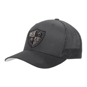 SA Co. Snap Back | Charcoal | Blackout Shield