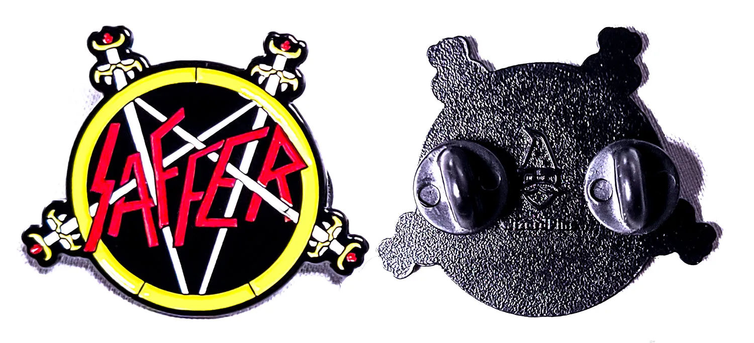 SAAAAAAFFFFFFEEEEEERRRRRRR!!! LE enamel metal pin