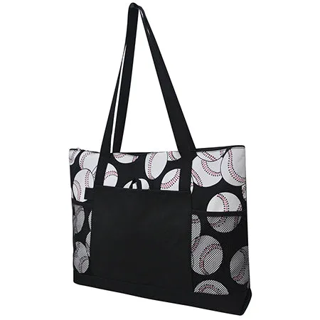 !SALE! Baseball NGIL Mesh Side Pocket Tote Bag