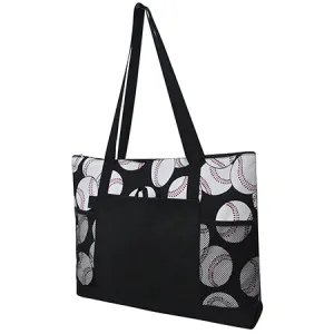 !SALE! Baseball NGIL Mesh Side Pocket Tote Bag