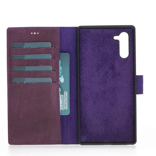 Samsung Galaxy Note 10 Series Detachable Leather Case / MW
