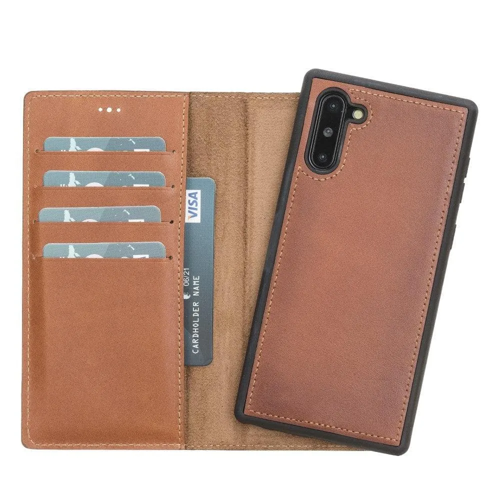 Samsung Galaxy Note 10 Series Detachable Leather Case / MW
