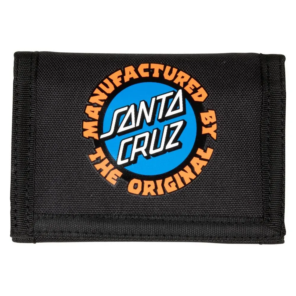 Santa Cruz Wallet Speed MFG Dot Wallet Black - O/S