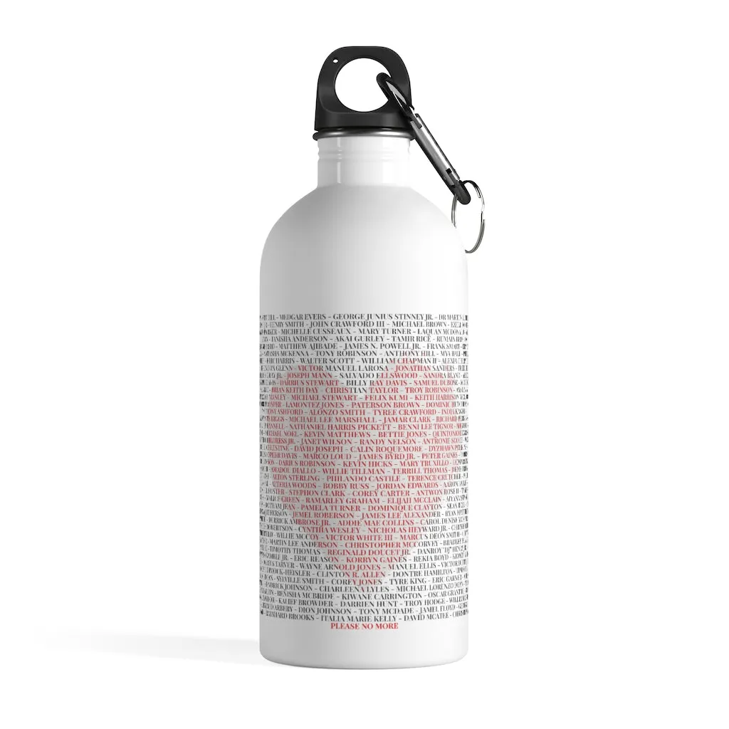 SAY THEIR NAMES IN LOVE© - Stainless Steel Water Bottle
