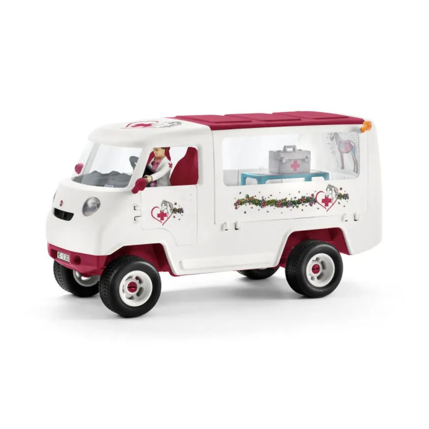 Schleich Horse Club: Mobile Vet with Hanoverian Foal
