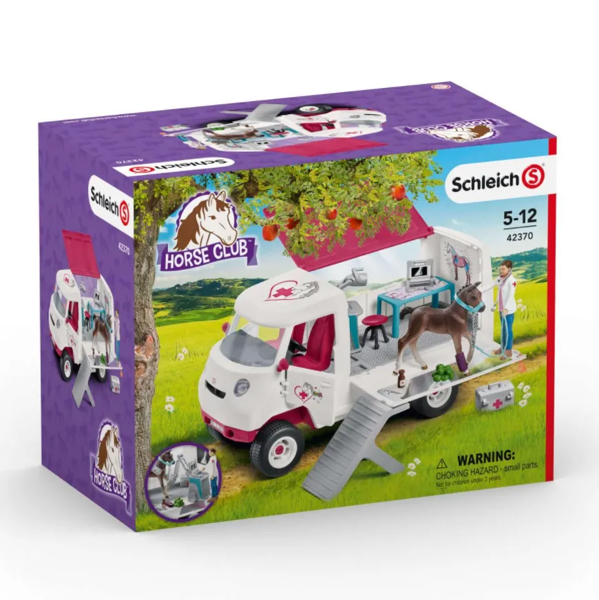 Schleich Horse Club: Mobile Vet with Hanoverian Foal
